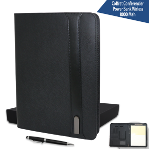 coffret conférencier avec power bank sans fil – Image 4