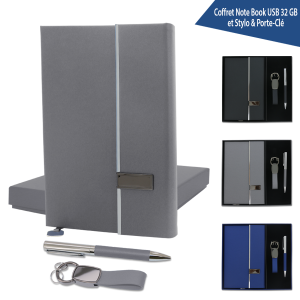 coffret note book usb 32gb et stylo & porte-clé – Image 8