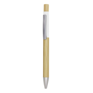 stylo duo en bamboo et aluminium – Image 3