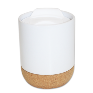 mug 380 ml en porcelaine et liège avec couvercle – Image 8