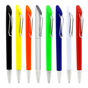 stylo à clip publicitaire en plastique – Image 4