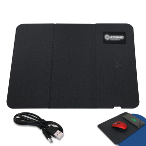 tapis souris pliable avec chargeur wireless – Image 6