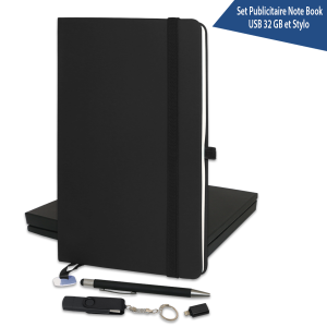 set publicitaire note book, usb 32 gb et stylo – Image 9