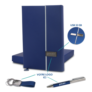 coffret note book usb 32gb et stylo & porte-clé – Image 16