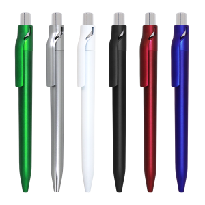 stylo en plastique à poussoir – Image 3