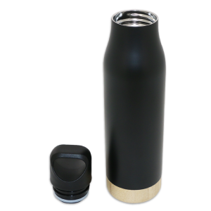 thermos 500ml isotherme en inox et bambou – Image 6