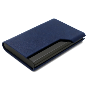 porte-cartes de visite en similicuir et métal – Image 10