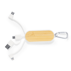 multi câble ecologique avec mousqueton – Image 7