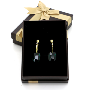 boucles d’oreilles emeraude – Image 3