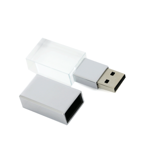 usb 16 gb en métal et cristal – Image 3