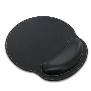 tapis de souris en similicuir avec repose poignet – Image 3