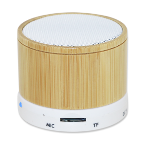 haut parleur bamboo rond bluetooth – Image 7