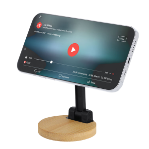 Support magnétique en bambou pour téléphone – Image 3