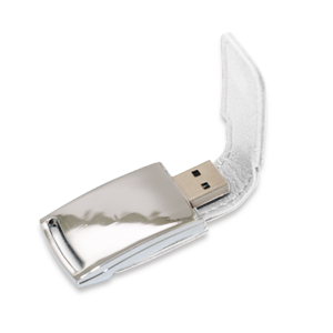 mini usb 32 gb en similicuir et métal – Image 3