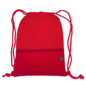 sac à cordon promotionnel avec poche frontale – Image 4