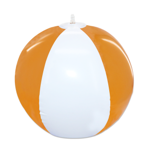 ballon gonflable de plage en pvc bicolore – Image 6