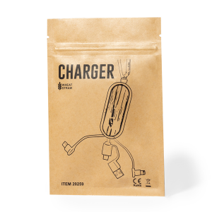 multi câble ecologique avec mousqueton – Image 6