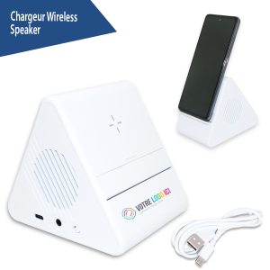 haut parleur personnalisable forme pyramide – Image 4