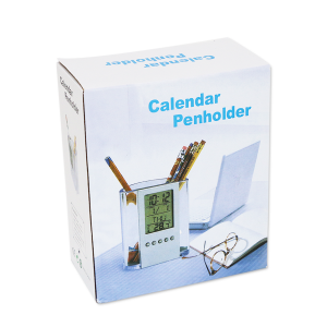 pot à crayon personnalisable avec horloge – Image 4