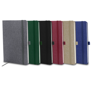 note book a5 en tissu recyclé – Image 3