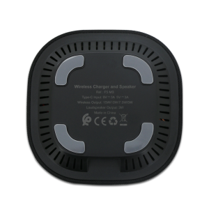 speaker avec chargeur wireless et porte tel – Image 7