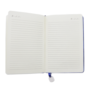 bloc-note a5 en similicuir avec motif arabesque – Image 4