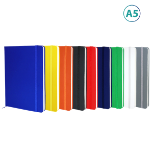 notebook publicitaire a5 elastique soft-touch – Image 3