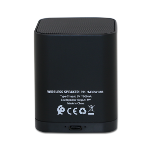 haut parleur bluetooth noir sans fil – Image 4